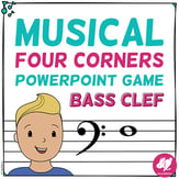 Musical Four Corners: Bass Clef Digital Resources